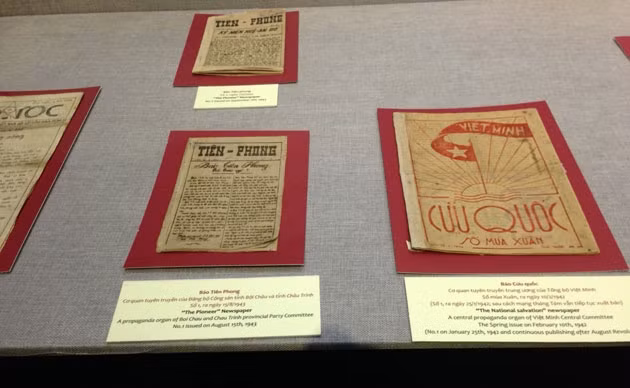 Trưng bày tư liệu về báo chí Cách mạng 1925 – 1945