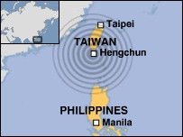 Động đất ở Đài Loan có nguy cơ gây sóng thần