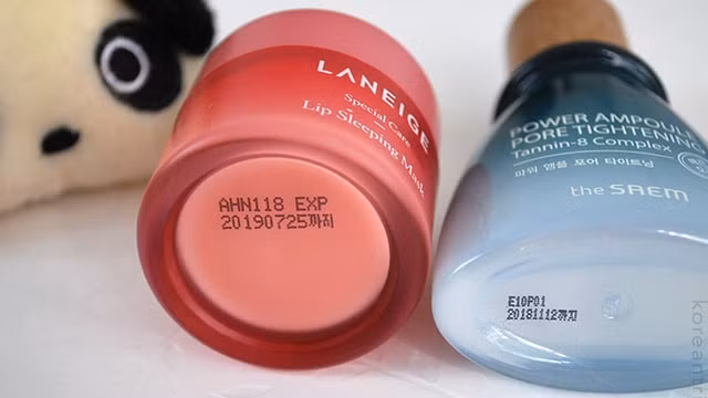 “Tuổi thọ” của mỹ phẩm