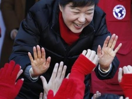 Nữ Tổng thống đầu tiên của Hàn Quốc. (Ảnh: internet)