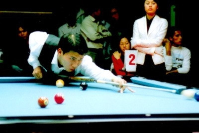 Lê Quang Trung thắng trận đầu Giải Pool 9 bóng châu Á