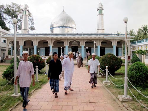 Một tiểu thánh đường ở xã Nhơn Hội (huyện An Phú, An Giang).