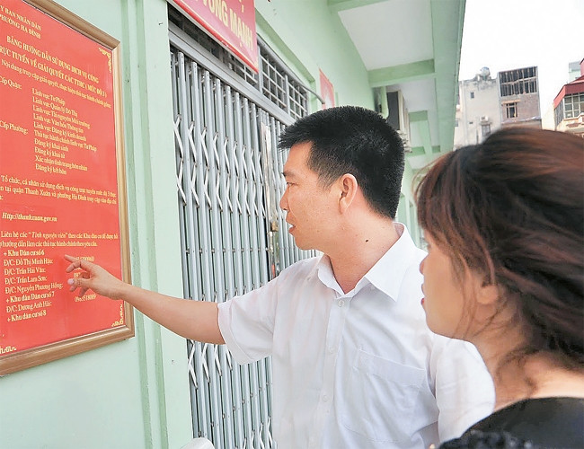 Mô hình “Khu dân cư, Tổ dân phố điện tử” phường Hạ Đình