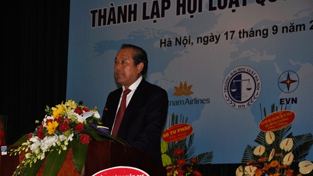 Phó Thủ tướng Thường trực Chính phủ Trương Hòa Bình phát biểu ý kiến tại Đại hội.