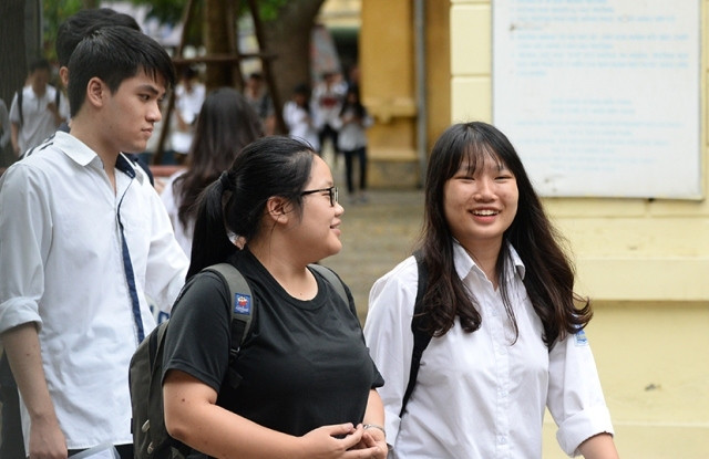 Thí sinh Kỳ thi quốc gia 2018 (Ảnh: THỦY NGUYÊN)