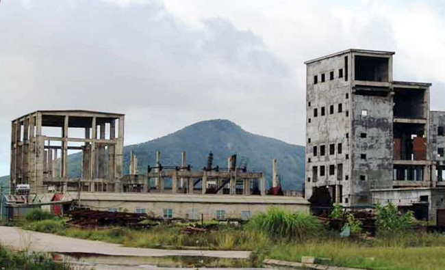 Nhà máy liên hợp gang thép Vạn Lợi (Vũng Áng, Hà Tĩnh). Ảnh: DUY TUẤN