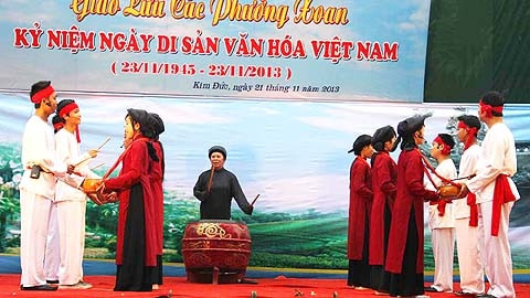 Một tiết mục trong chương trình.
