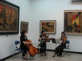 Tranh sơn mài Đoàn Văn Nguyên: Hai mươi năm một triển lãm