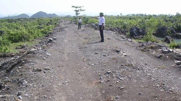 Vùng quy hoạch trang trại chăn nuôi và sinh thái tại Thung Chương.