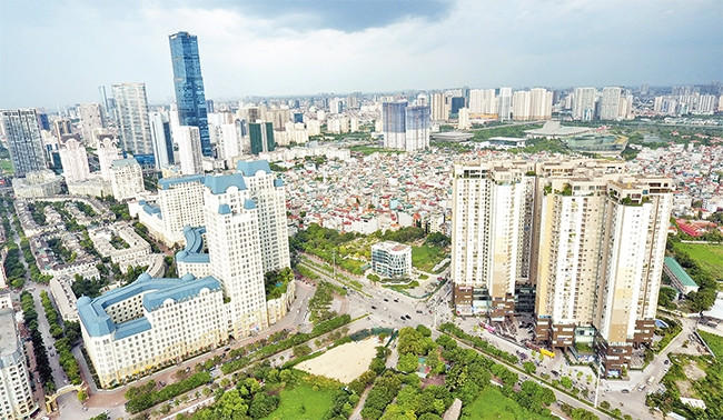 Nghị quyết 26-NQ/TU của Ban Thường vụ Thành ủy Hà Nội ra đời nhằm khắc phục bất cập trong công tác quản lý, vận hành nhà chung cư. Ảnh: ANH ÐĂNG