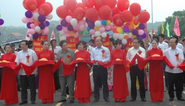 Khánh thành cầu Kim Xuyên bắc qua sông Lô