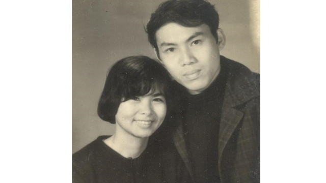 Vợ chồng nhà thơ Lưu Quang Vũ - Xuân Quỳnh. Ảnh: TL