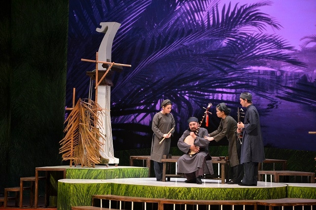 Vở diễn khắc họa cuộc đời nhạc sư Nguyễn Quang Đại.