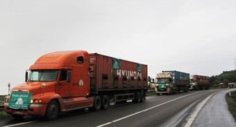 Đoàn xe cứu hộ gấu trên đường từ Bình Dương về Tam Đảo.
(Ảnh do AAF cung cấp).