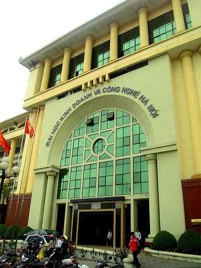 Trường ĐH Kinh Doanh và Công Nghệ Hà Nội. (Ảnh: camerahanoi.vn)