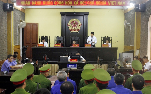 Phiên bế mạc phiên tòa, tuyên án đối với 17 bị cáo trong vụ án.