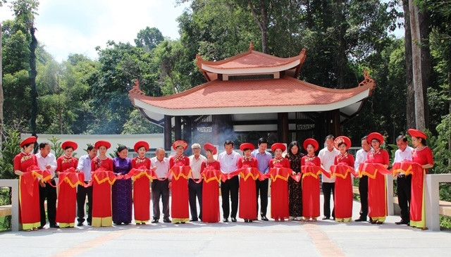 Quang cảnh lễ khánh thành.