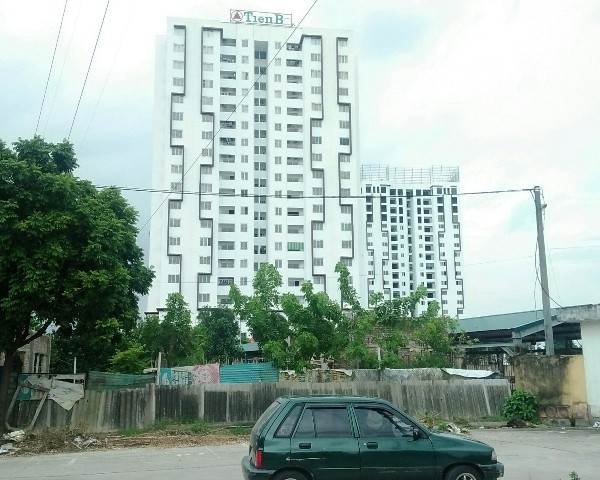 Chung cư Tiến Bộ ở Thái Nguyên. 