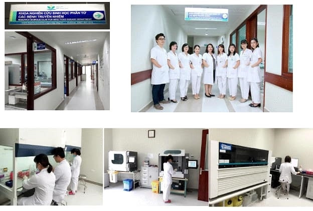 Nghiên cứu Sinh học phân tử các bệnh truyền nhiễm, Bệnh viện Nhi Trung ương.