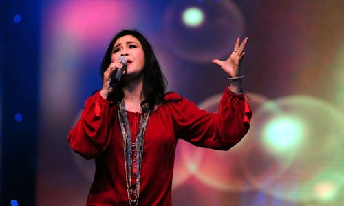 Thanh Lam - một trong những nghệ sĩ đủ tài năng, bản lĩnh để đi con đường nghệ thuật của riêng mình. Ảnh: TRẦN HẢI