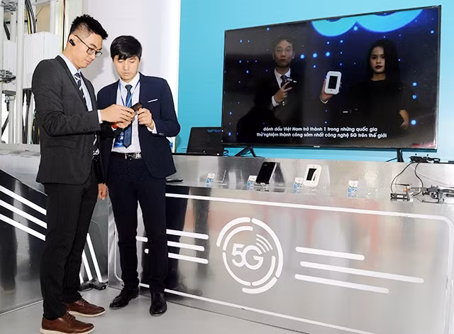 Tập đoàn Công nghiệp - Viễn thông Quân đội là một trong những đơn vị đi đầu nghiên cứu và phát triển kinh tế số. Ảnh: TRẦN HẢI