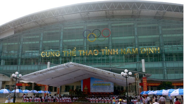 Khánh thành, đưa vào sử dụng cung thể thao Nam Định 