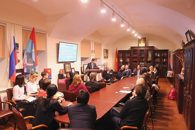 Tọa đàm nhân kỷ niệm tròn 40 năm diễn ra cuộc Chiến tranh biên giới phía Bắc 1979 tại TP St. Petersburg (Nga).