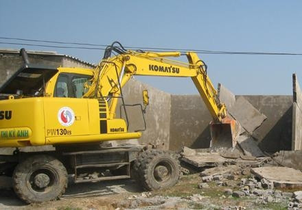 Cưỡng chế, tháo dỡ công trình xây dựng trái phép trên đất quy hoạch