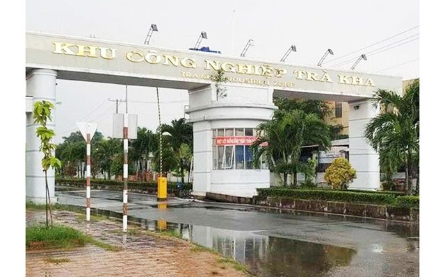 Một góc Khu công nghiệp Trà Kha.