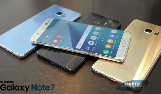  Samsung thu hồi khoảng 60% điện thoại Galaxy Note 7