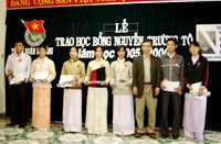 Quỹ VNHelp trao 280 suất học bổng Nguyễn Trường Tộ 