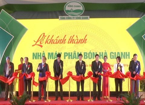Khánh thành Nhà máy phân bón Hà Gianh tại Bắc Ninh