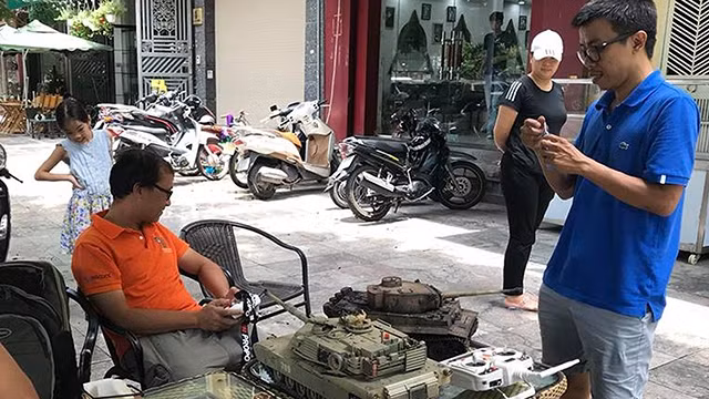 Thú chơi này ngày càng thu hút được nhiều người.