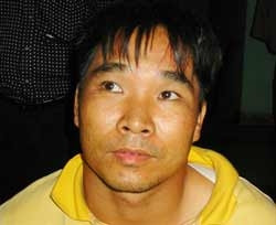 Bình “kiểm” bị bắt tại tỉnh Bà Rịa - Vũng Tàu.