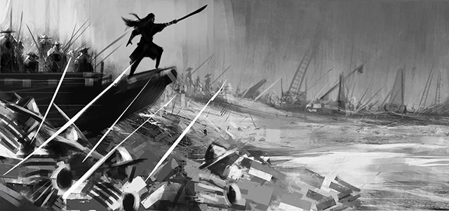 Hình ảnh trong một tập phim của dự án Việt Sử Kiêu Hùng.