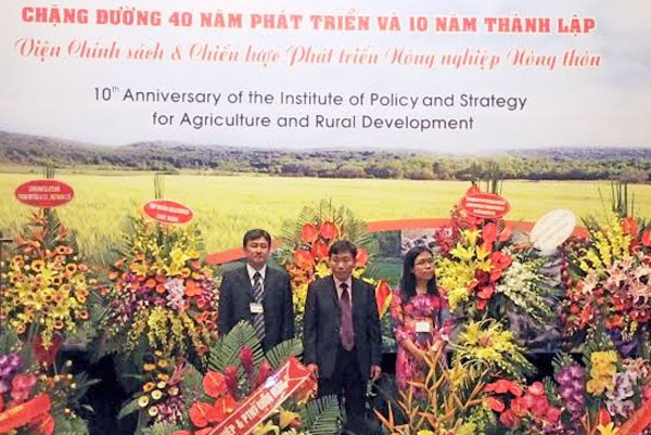 Lễ kỷ niệm 10 năm thành lập Viện.