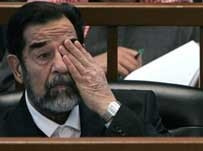 Số phận ông Saddam Hussein đang chờ được định đoạt - Ảnh: AP