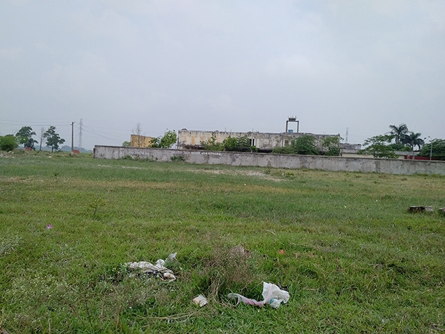 Khu đất giao cho Trường cao đẳng dân lập Công nghệ Bắc Hà bị bỏ hoang đã hơn 12 năm.