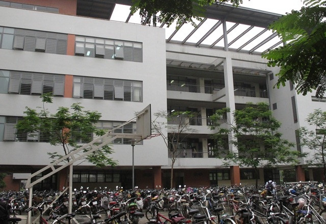 Trường THPT Chuyên Hà Nội - Amsterdam (Ảnh: Hà Thu)