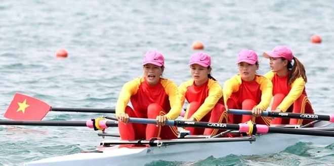 Bốn cô gái của môn đua thuyền rowing là Tạ Thanh Huyền, Lương Thị Thảo, Hồ Thị Ly và Phạm Thị Thảo thi đấu đầy ấn tượng và xuất sắc giành HCV đầu tiên cho TTVN tại Asiad 18.