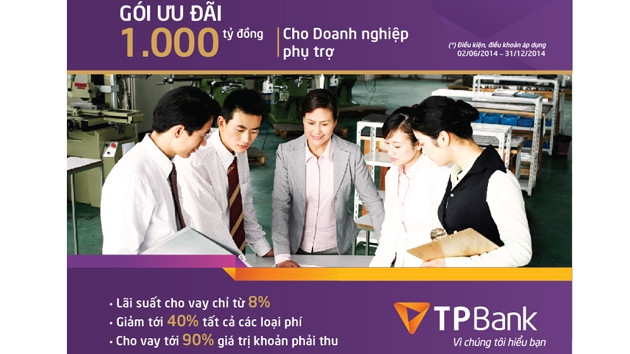TPBank dành 1.000 tỷ đồng ưu đãi doanh nghiệp phụ trợ