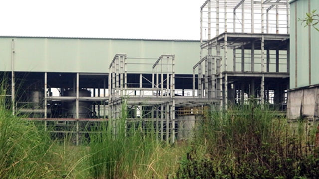 Nhà máy Ethanol Tam Nông nhiều năm nằm đắp chiếu.