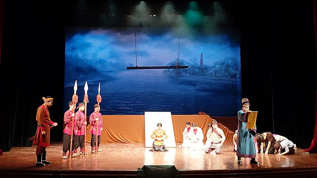 Cảnh trong vở diễn.