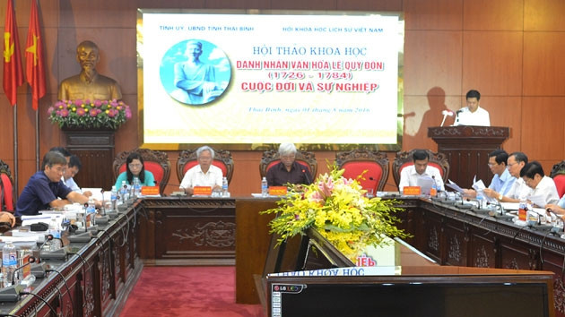 Hội thảo “Danh nhân văn hóa Lê Quý Đôn - Cuộc đời và sự nghiệp”