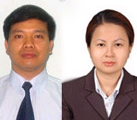 Nguyễn Văn Đài và Lê Thị Công Nhân.