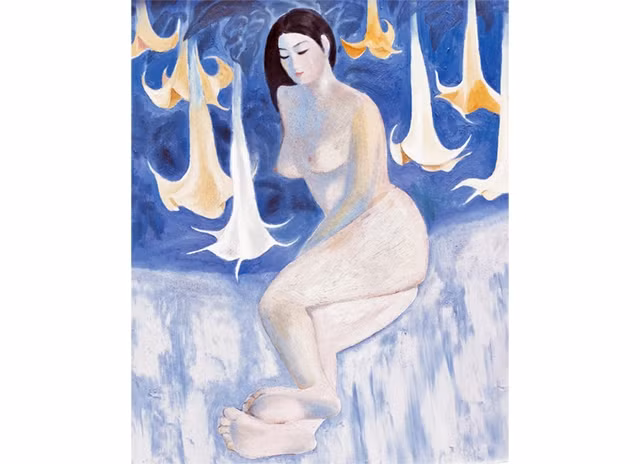 Tranh của họa sĩ Trịnh Thái.