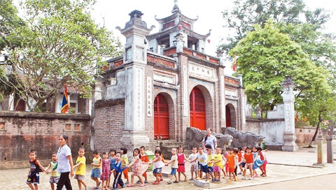 Khu di tích Cổ Loa. Ảnh: LÊ BÍCH