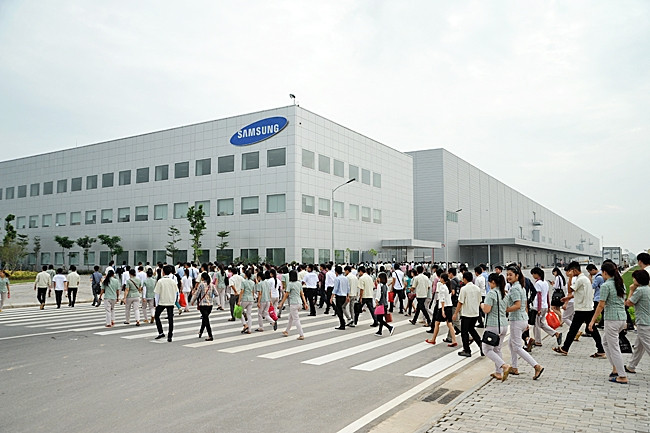 Nhờ cải cách hành chính, Thái Nguyên đã thu hút được Dự án công nghiệp điện tử lớn của tập đoàn Samsung với số vốn lên tới 6,4 tỷ USD.