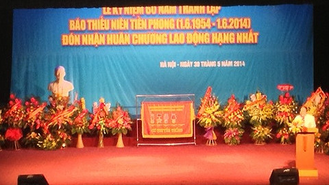 Báo Thiếu niên Tiền phong kỷ niệm 60 năm ra số đầu 