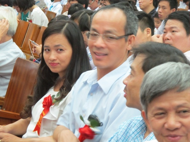 PGS Phan Thị Hà Dương, một trong 10 thí sinh nữ của đội tuyển VN trong 40 năm tham dự IMO. Ảnh: H.L